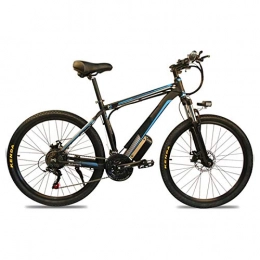 Amantiy Bici Mountain bike elettrica, 26 Inch Electric Mountain biciclette, Freni bici elettriche for gli adulti, sospensioni pneumatiche 350W Ebikes con batteria al litio rimovibile, ricarica del sistema Biciclet