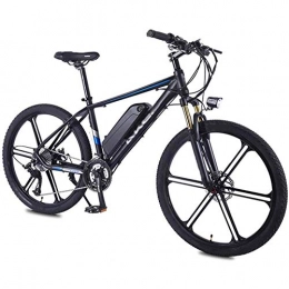 Amantiy Mountain bike elettriches Mountain bike elettrica, 26 pollici Bicicletta elettrica in lega di alluminio Adulto Mountain bike 36 V / 8Ah Batteria agli ioni di litio 27 velocità 350W Motore Carico massimo 150kg Velocità massima