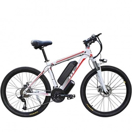 Amantiy Mountain bike elettriches Mountain bike elettrica, Bici elettrica, 26 "Città elettrica Bicicletta Ebike City con motore posteriore brushless 350W per adulti, batteria al litio rimovibile 36V / 13Ah Bicicletta elettrica potente