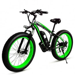 Amantiy Bici Mountain bike elettrica, Bici elettrica, motore da 1000 W, Ebike grasso da 26 pollici, batteria da 48 V 17ah, 4.0 Bici da 4, 0 pneumatici a grasso / Bici da coda dura / Adult Off-Road Uomini e donne Bi