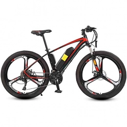 Amantiy Mountain bike elettriches Mountain bike elettrica, Bike elettrica 26 in con batteria al litio da 250W 36 V con sistema di velocità variabile a 27 velocità con doppio assorbimento d'urti idraulico carico bicicletta elettrica ca