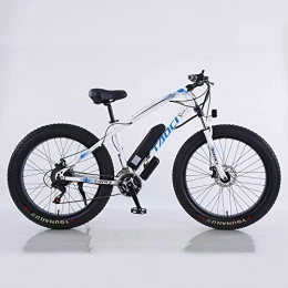 MRXW Bici MRXW Biciclette Lega di Alluminio eBikes Montagna, Batteria al Litio Bicicletta elettrica della Montagna di Dieta Aiuta 26"Rimovibile Batteria 350W 36V 13Ah agli ioni di Litio Ebike Mountain