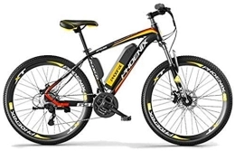 RDJM Mountain bike elettriches RDJM Bciclette Elettriche, 26, 5 Pollici Bicicletta elettrica 250W Bici di Montagna 36V Impermeabile e Antipolvere agli ioni di Litio for Outdoor Ciclismo Viaggi Work out (Color : Yellow)