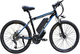 RDJM Bici RDJM Bciclette Elettriche, 26 Biciclette Inchelectric Bike Moto Bicicletta for Outdoor Ciclismo Viaggi Lavoro 48V 13Ah agli ioni di Litio LED Batteria Rimovibile Display for Adulti (Color : Blue)