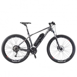 SAVANE Mountain bike elettriches SAVANE Knight3.0 bici elettrica mountain bike in fibra di carbonio e-bike bici a pedalata assistita E-MTB pedelec con telaio in carbonio Shimano 27 marce e batteria Li-Ion 36V 13Ah 468Wh (27, 5 * 17'')