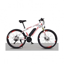 SFSGH Bici SFSGH Bicicletta elettrica da Mountain Bike 26"250 W con Batteria al Litio Rimovibile da 36 V 8 Ah, Cambio a 21 velocità, 35 km / h, chilometraggio di Ricarica Fino a 35-50 km (Colore: ro