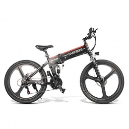 SRXH Mountain bike elettriches SRXH Bicicletta da Montagna Elettrica, Bici elettrica, Motore da 350 W Watt Scooter Elettrico da 26 Pollici, Bicicletta elettrica Pieghevole da 10, 4 Ah con Luce a LED, Fino a 25 km / h