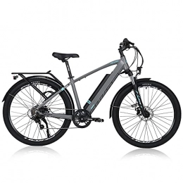 TAOCI Bici TAOCI Bici elettriche per adulti, 27, 5" 36V 250W E-Bike con motore BAFANG Biciclette elettriche in lega di alluminio Shimano 7 velocità rimovibile 12, 5AH Batteria Mountain Ebike per viaggi pendolari