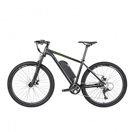 TERLEIA Mountain bike elettriches TERLEIA Bicicletta Elettrica Freno A Disco Meccanico A Trazione A Filo Commute Ebike 3 modalità di Lavoro Ebike 250W Motore 36V 10Ah E-Bike A velocità Variabile per Adulti, Black Green, 26 Inches