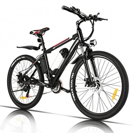 WIND SPEED Mountain bike elettriches WIND SPEED Bici Elettrica 26 Pollici Mtb Elettrica Pedalata Assistita per Adulti, 250W Motore con Batteria Rimovibile 36V / 8AH Shimano a 21 Velocità Ebike Bicicletta Elettrica