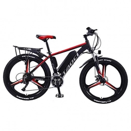 YWEIWEI Mountain bike elettriches YWEIWEI Biciclette Trotinette Electrique Elettrico per Adulti Scooter Elettrico Ebikes in Lega di Magnesio Mountain Bikes 26 V 350W 13Ah agli Ioni di Litio per Mountain Bike Fat Red