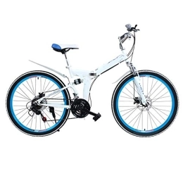 FHKBB Mountain Bike pieghevoles FHKBB Bici da Strada Mountain Bike Bicicletta Pieghevole per Adulti Bici da Strada MTB da Uomo 24 velocità Ruote da 26 Pollici per Bici Fuoristrada da Donna