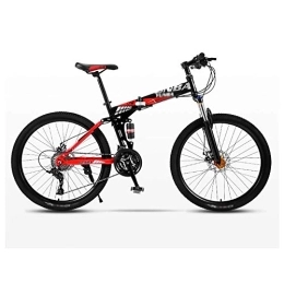 FHKBB Mountain Bike pieghevoles FHKBB Bici da Strada Mountain Bike Pieghevole Bicicletta da Strada MTB da Uomo Biciclette da 24 velocità Ruote per Bici Fuoristrada da Donna Adulta