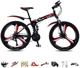 HFFFHA Mountain Bike pieghevoles HFFFHA 26inch Bicicletta Pieghevole Studente di Auto Bike Bicicletta Pieghevole for Folding delle Donne degli Uomini di velocità Bici Damping Biciclette Leggero Lega (Color : C)