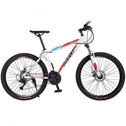 WCY Mountain Bike 21-velocità 24 / 26-pollici in lega di alluminio della bici di montagna, doppio disco freno Student regalo biciclette, non facili arrugginire, allungando la vita della moto (Colore: 1, formato: 26) yqaa