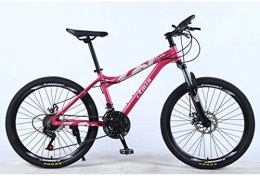 MAMINGBO Bici 24in 21-velocità Mountain bike for adulti, leggera in lega di alluminio Full frame, ruota anteriore Sospensione Femminile fuoristrada studente spostando adulti biciclette, freni a disco, Colore: Verde