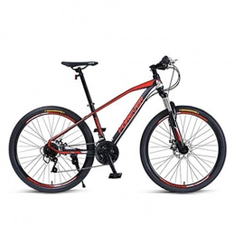 CDBK Bici 27-velocità Pieghevole Mountain Bike con Sospensioni E della Trasmissione, 26Inch Variabile Autostrada velocità Città Studentesca Bicicletta Rossa