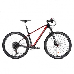 NBVCX Mountain Bike Accessori per la vita Mountain bike in fibra di carbonio 27, 5 / 29 pollici 12 velocità a velocità variabile GX doppio freno a disco adulto uomini e donne sci di fondo bicicletta da arrampicata all'