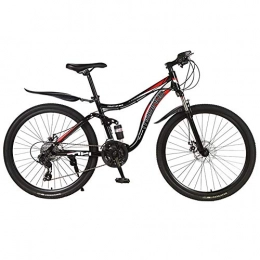 RNNTK Mountain Bike Adulto Bici Da Strada Bike Da Montagna, RNNTK Freno A Doppio Dischi Flessibile Agile.MTB Per Adulti Uomini E Donne, Una Varietà Di Colori Auto In Acciaio Al Carbonio U -24 Velocità -26 Pollici