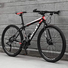 AP.DISHU Mountain Bike AP.DISHU Bici da Strada 27 Speed Sistema di Deragliatore Ruota per Bicicletta A Doppio Freno per Bici da Strada, 26inch