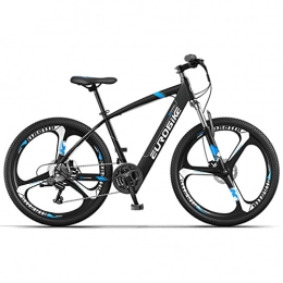 AZXV Mountain Bike AZXV Bici da Montagna per Adulti Full Sospensione a Doppio Disco Freni a Disco in Mountain Bike, 21 velocità trasformazione, Ruote da 26 Pollici, Cornice Soft Coda, Freni Black blue1-120km