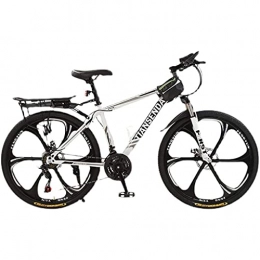 BaiHogi Bici BaiHogi Bici da Corsa Professionale, Mountain Bike Dual Disc Freni a Disco a 30 velocità Strada Trasversale velocità velocità Bike Bike Adulto Pneumatico da Sei Pezzi da Sei Lama 26 Pollici B, A