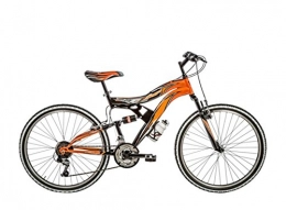 Cicli Puzone Bici BICI 26 JUMP 18V FULL SUSPENSION JUMP26 (NERO - ARANCIO)