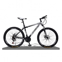 BaiHogi Mountain Bike Bici Da Corsa Professionale, 21 Velocità Sistema di spostamento della mountain bike in acciaio al carbonio Telaio in acciaio ad alta carbonio da 26 pollici Bicicletta da strada for adulti Adatto for u