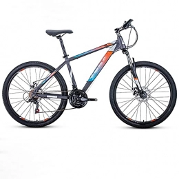 BMDHA Mountain Bike Bici, Mountain Bike 21 velocità 26 Pollici, Bicicletta Uomo Freno A Disco Meccanico Antiscivolo Bicicletta Donna Doppio Cerchio in Alluminio