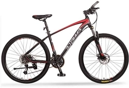 NOLOGO Bici Bicicletta 27 Connessione Mountain Bike, 27, 5 Pollici Big Tyre Mountain Trail Bike, Dual-Sospensione for Mountain Bike, Struttura di Alluminio, Womens Biciclette da Uomo (Color : Red)