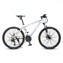 XIAXIAa Mountain Bike Bicicletta, mountain bike a 27 velocità, bicicletta ammortizzata per tutti i terreni, con telaio in acciaio ad alto tenore di carbonio, per adulti e adolescenti, facile da installare, antiscivolo