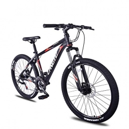 XHCP Mountain Bike Bicicletta Mountain bike Mountain bike a 21 velocit, Mountain bike Hardtail con telaio in alluminio da 26 pollici, Mountain bike per tutti i bambini per adulti, Bicicletta antiscivolo, Verde, Rosso