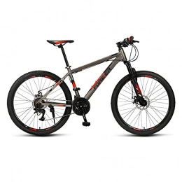 XIAXIAa Mountain Bike Bicicletta, Mountain Bike per Tutti i Terreni, Bicicletta da 26 Pollici a 24 Velocità, Per Adulti e Adolescenti, Telaio in Lega Di Alluminio, Doppio Freno a Disco / B / 173x97cm