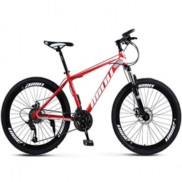 WSDSX Mountain Bike Biciclette per bambini da 3 a 5 anni, bici per adulti 24 / 26 pollici con doppio freno a disco, ruota a raggi con telaio in acciaio al carbonio ispessito, bicicletta hardtail con sedile regolabile bic