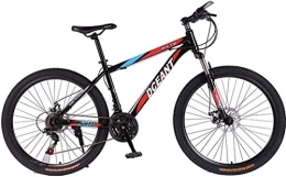 Aoyo Bici Biciclette pieghevoli, 21-velocità Sospensione Mountain Bike doppio freno a disco Forcella Anti-Slip, variabili Off-Road Velocità biciclette da corsa (Color : C)