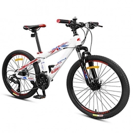 TTZY Mountain Bike Biciclette Ragazzi Montagna, Mountain Bike Trail con Doppio Freno a Disco, sospensioni Anteriori in Alluminio Telaio all Terrain Bicicletta della Montagna SHIYUE