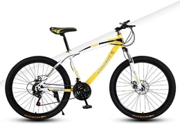 Aoyo Mountain Bike Bike, Mountain Bike da Uomo della Strada delle Donne Bikes Viaggi Estate Outdoor Student Bicicletta Doppio Shock velocità Disco Freno Regolabile Telaio della Bicicletta Acciaio al Carbonio