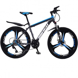 Breeze Bici BREEZE Adulti Mountain Bike, 26 Pollici Ruote, Mountain Bike Trail Alta Acciaio al Carbonio Pieghevole Outroad Biciclette, 21-velocità della Bicicletta Completa sospensioni Freni