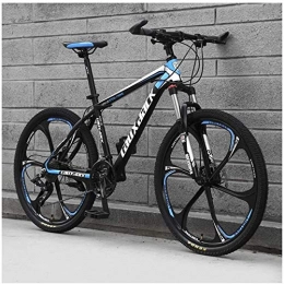 Chenbz Bici Chenbz Sport all'Aria Aperta 26" MTB Sospensione Anteriore 30 velocità Gears for Mountain Bike con Freni a Doppio Olio, Nero