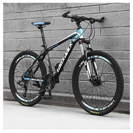 Chenbz Bici Chenbz Sport all'Aria Aperta Freni Mens MTB a Disco, 26 Pollici for Adulti Bicicletta 21Speed ​​Mountain Bike Bicicletta, Nero