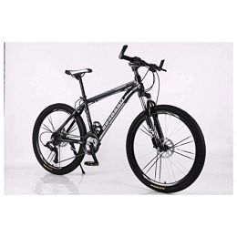 Chenbz Bici Chenbz Sport all'aria aperta Moutain Bike della bicicletta 27 / 30 Velocità MTB 26 pollici Ruote forcella della bici con freni a doppio Oil (Color : Black, Size : 27 Speed)