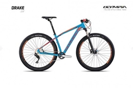 Cicli Puzone Mountain Bike Cicli Puzone DRAKE-29 Cougar Disc RST Blaze MLC Gamma 2019 (Azzurro Rosso, 43 CM - M)