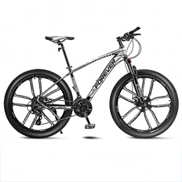 CPY-EX Bici CPY-EX Mountain Bike, Telaio Lega di Alluminio, 24 / 27 / 30 / 33 velocità, 27, 50 Pollici Ruote Diametro, Uomini di Biciclette Esterna Che Guida per Adulti, D3, 27