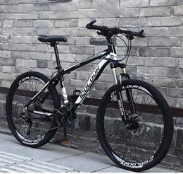 CSS Bici CSS Mountain bike da 26 'per adulto, telaio a sospensione completa in alluminio leggero, forcella ammortizzata, mountain bike hardtail per freni a disco 5-29, 24 velocità