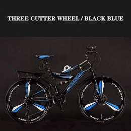 CSS Bici CSS Mountain bike per adulti, bici da motoslitta da spiaggia, bici con doppio freno a disco, ruote da 26 pollici in acciaio ad alto tenore di carbonio, biciclette per uomo e donna 6-6, 24