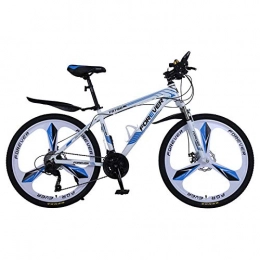 DASLING Mountain Bike DASLING Pneumatici da 26 Pollici Ruota Integrata Mountain Bike Sospensione Forcella Anteriore Doppio Freno A Disco 24 Marce Sistema di Cambio