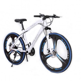 DBG Bici DBG Nuovo Pitone a Forma di Mountain Bike 26 Pollici a Sei Coltello 21 Telaio Speed ​​Carbon Acciaio Una Ruota Doppio Freno a Disco in Acciaio al Carbonio Bike-Bianco