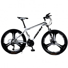 DFBGL Mountain Bike DFBGL 24 / 26 Pollici Mountain Bike 21 / 24 / 27 velocità Freno a Doppio Disco Sospensione Completa Bicicletta da Esterno per Adulti Uomini e Donne