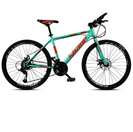 DGAGD Mountain Bike DGAGD 26 Pollici Mountain Bike Maschio e Femmina Adulto Super Leggero Ruota a velocità variabile per Bicicletta-Verde_21 velocità