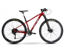 DUABOBAO Mountain Bike DUABOBAO Mountain Bike, Uomini Ragazze Bambini Giovani, Telaio in Fibra di Carbonio Ultra-Leggero, 29", Adatto per Sport Ciclismo Outdoor Famiglia Road Bike, A, 17